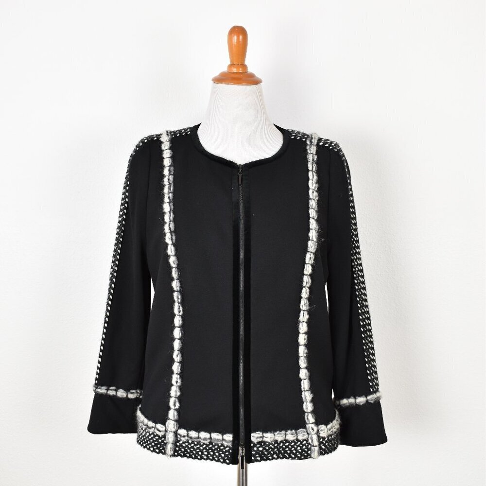 Escada Jersey Jacket Blazer Black - 44